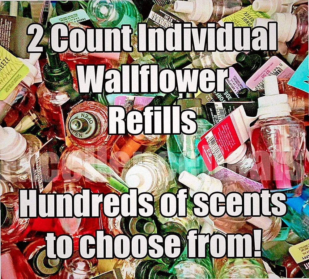 Bath and Body Works Wallflowers 2 Count Lot - YOU CHOOSE SCENT - 200+ SCENTS!