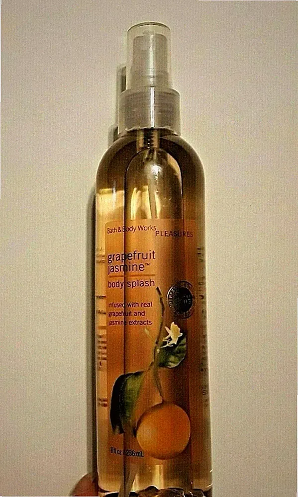 Bath & Body Works Grapefruit Jasmine Splash / Fragrance Mist / Spray 8oz Rare