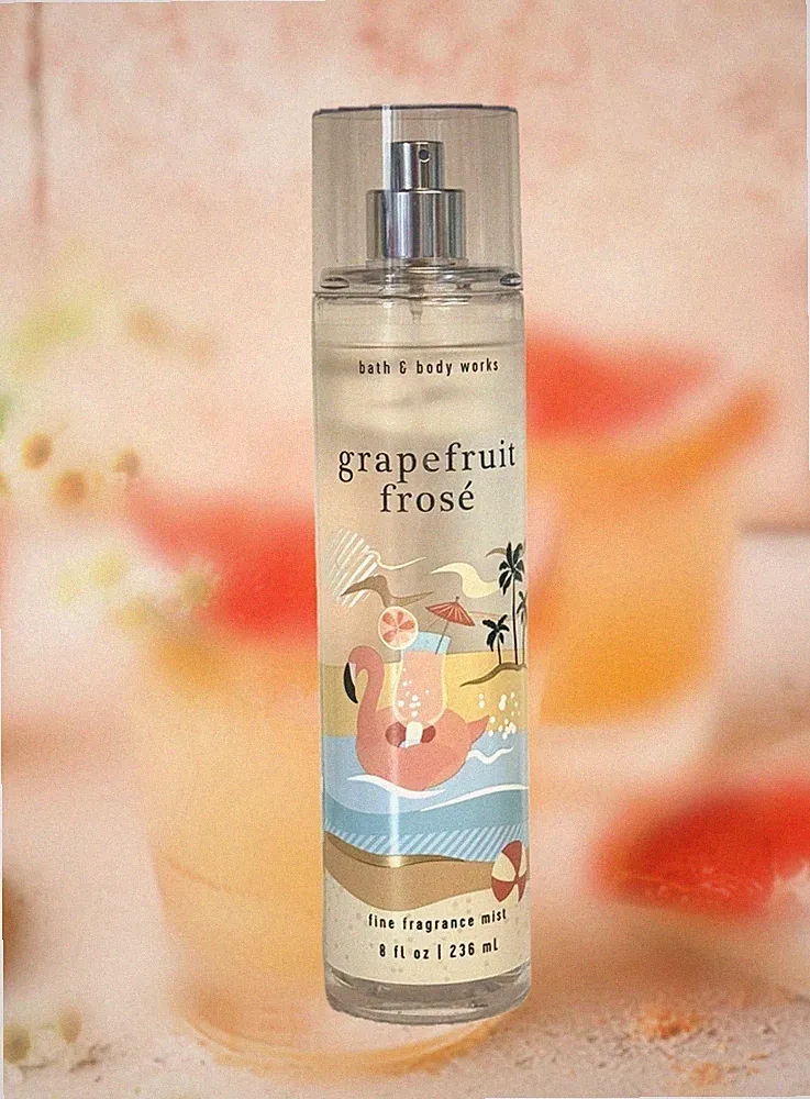 GRAPEFRUIT FROSE / FROSÉ Bath and & Body Works Perfume Fine Fragrance Mist 8 oz