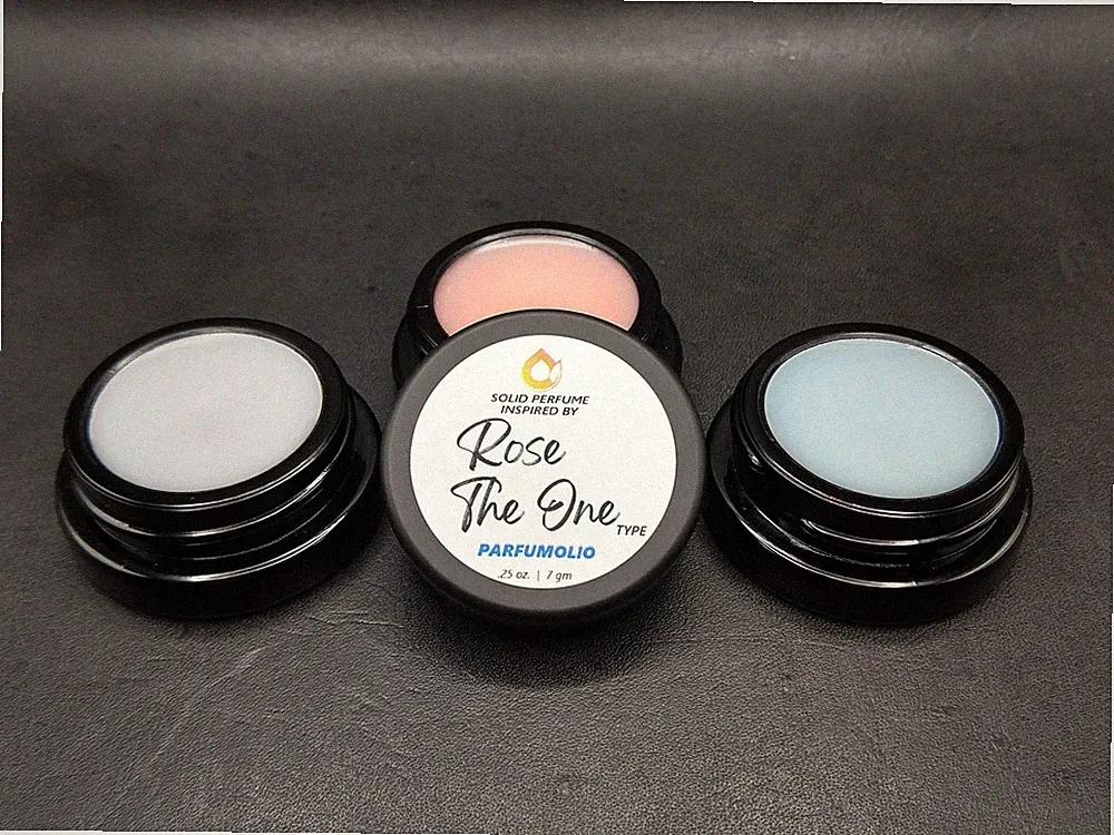ROSE THE ONE type Solid Perfume Impression - Fragrance Body Oils - 7gm - Women's