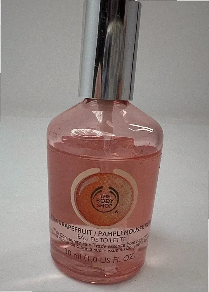 The Body Shop PINK GRAPEFRUIT Eau De Toilette Perfume Original 1oz 30ml RARE